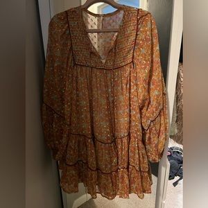 Free People sheer tunic.